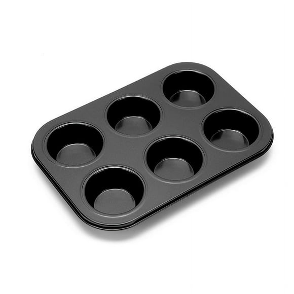 Carbon Steel Muffin Tins Tray,Carbon Steel Cupcake Pan Cup Cake Tray Muffin Panfor Baking Exquisite Design