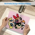 thumbnail image 6 of The Powerpuff Girls Mouse Pad 8.3 X 10.3 In Non-Slip Keyboard Mat Rubber Base Computer Mousepad Gaming Mouse Mat For Laptop, Office & Home, 6 of 9