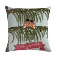 thumbnail image 1 of Jusqu'à 65 % de Rabais SMihono Taie d'Oreiller en Peau de Pêche Imprimée de Noël Housse de Coussin 1 Pce, 1 of 2