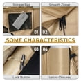 thumbnail image 2 of Ktaxon 2-4 People Inflatable Tent with Hand Pump for Camping, Easy Setup Air Glamping Tents with Extra Canopy, Camping Tent for Family, Khaki, 2 of 10