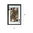 thumbnail image 3 of Yosemite Home Decor "Queen of Spades" Glass Framed 3D Wall Art in Multi-Color, 3 of 3