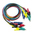 thumbnail image 2 of Cable de Prueba de Pinza de Aislado Piezas, Cables de Prueba de Pinzas de de Doble Extremo, Cable de Puente de Prueba Sharpla Cable con pinzas de cocodrilo, 2 of 7
