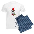 thumbnail image 6 of CafePress - English Bulldog Christmas Pajamas - Men's Light Loose Fit Cotton Pajama Set, 6 of 7