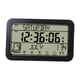 thumbnail image 3 of Reloj de pared electrónico, reloj de pared con fecha, despertador, decoración para mesita de noche, dormitorio. negro, 3 of 9