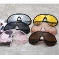 thumbnail image 7 of Oversized One Piece Sunglasses For Women Men Fashion Vintage Sun Glasses Punk Large Frame Eyewear UV400 Shield Goggles, 7 of 7