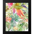 thumbnail image 2 of Robinson, Tamara 20x24 Black Modern Framed Museum Art Print Titled - Tropical Watercolor II, 2 of 5