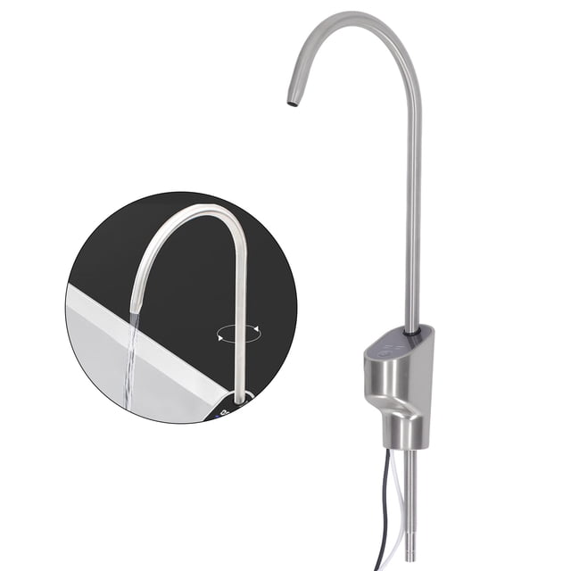TDS Display Faucet, DN10 Durable 360 Rotation Touch Screen Faucet Perfect Match Stable Flowing For Kitchen