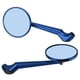thumbnail image 5 of Espejo retrovisor retro de aleación de aluminio CNC universal para motocicleta, tamaño de montaje de 8 mm y 10 mm, azul, 5 of 14