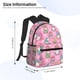 thumbnail image 2 of Easygdp pink Holiday Joy Mochila Casual para Portátil, Mochila para Escuela, Viajes, Negocios, 2 of 6