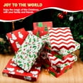 thumbnail image 6 of Joyfy 12 Pcs 14" x 9.5" x 2" Christmas Shirt Gift Boxes with Lids for Presents, Large Robe Cardboard Boxes, 4 Designs Decorative Box for Clothes, Xmas Birthday Holiday Wedding Gift Wrapping Decor, 6 of 9