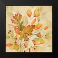 thumbnail image 2 of Coulter, Cynthia 15x15 Black Modern Framed Museum Art Print Titled - Harvest Leaves II, 2 of 5