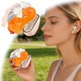thumbnail image 1 of Earbuds Compatible With Frog Design Cover Animals Soft Scratch Wireless Earphone Protector Handmade, 1 of 6