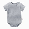 thumbnail image 2 of Baby Onesies Boy Baby Boy Girl Short Sleeve Bodysuit Newborn One-Piece, 2 of 4
