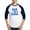 Blue/White, variant on CafePress - Back To School T Shirt - Cotton Baseball Jersey, 3/4 Raglan Sleeve Shirt