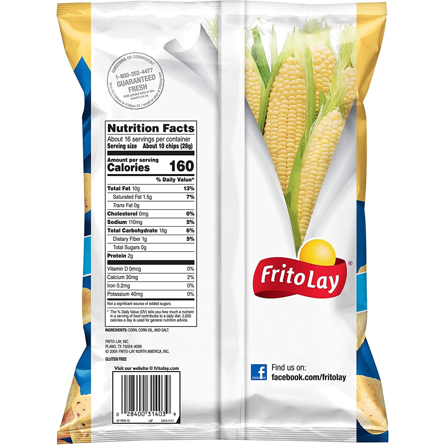 FRITOS® Scoops! Corn Chips, Party Size, 15.5 oz Per Bag With Olive Green Bowl By ValueNest