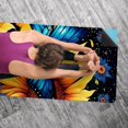 thumbnail image 5 of Butterfly Yoga Towel with Storage Bag, 72.8"x26.8", Suitable for Yoga, Pilates, Fitness, etc. - Yoga Blanket, Yoga Mat Towel., 5 of 6