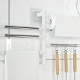 thumbnail image 1 of Travelwant Wall Mounted Towel Bar, Swivel Towel Rack SUS304 Stainless Steel Towel Bar 4-Arm Towel Hanger Space Saving Towel Racks for Bathroom, Kitchen, 1 of 7