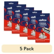 (5 pack) Crema e Gusto Classico Roast Ground Coffee by Lavazza - 8.8 oz Coffee