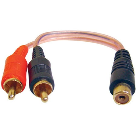 db Link Xly2mz X-Series RCA Y-Adapter, 2 Male/1 Female