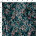 thumbnail image 3 of Soimoi Poly Canvas Green Fabric By the Yard - 56 Inch Wide - Geometric Floral Textile - Contemporary and Stylish Designs for Fashion and Crafts Printed Fabric, 3 of 6