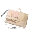 thumbnail image 2 of Leodye 1PCS Transparent Mesh Clothing Storage Bag Portable Dustproof Organizer for Travel Luggage & Household Garment Classification -19.29 × 13.39 in, 2 of 5