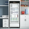thumbnail image 3 of Commercial 15 cu. ft. Medical Pharmacy Refrigerator with Emergency Backup Battery and Alarm in White, UL Listed (KM-PHR-15C), 3 of 9
