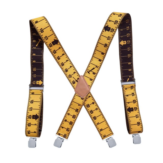 Esquirla Bretelles pour Hommes Réglables Tendance en Forme de x pour Fêtes Cadeau Fête des Pères Jaune