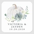 thumbnail image 1 of Pegatinas cuadradas para fiesta de cumpleaños y boda, etiqueta de regalo personalizada, logotipo personalizado, pegatinas de agradecimiento, 1,5 ~ 3 pulgadas, 1 of 4