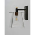 thumbnail image 4 of Maxim 10313 Chalet 1 Light 13" Tall Led Outdoor Wall Sconce - Bronze / Gold / Clear Glass, 4 of 5