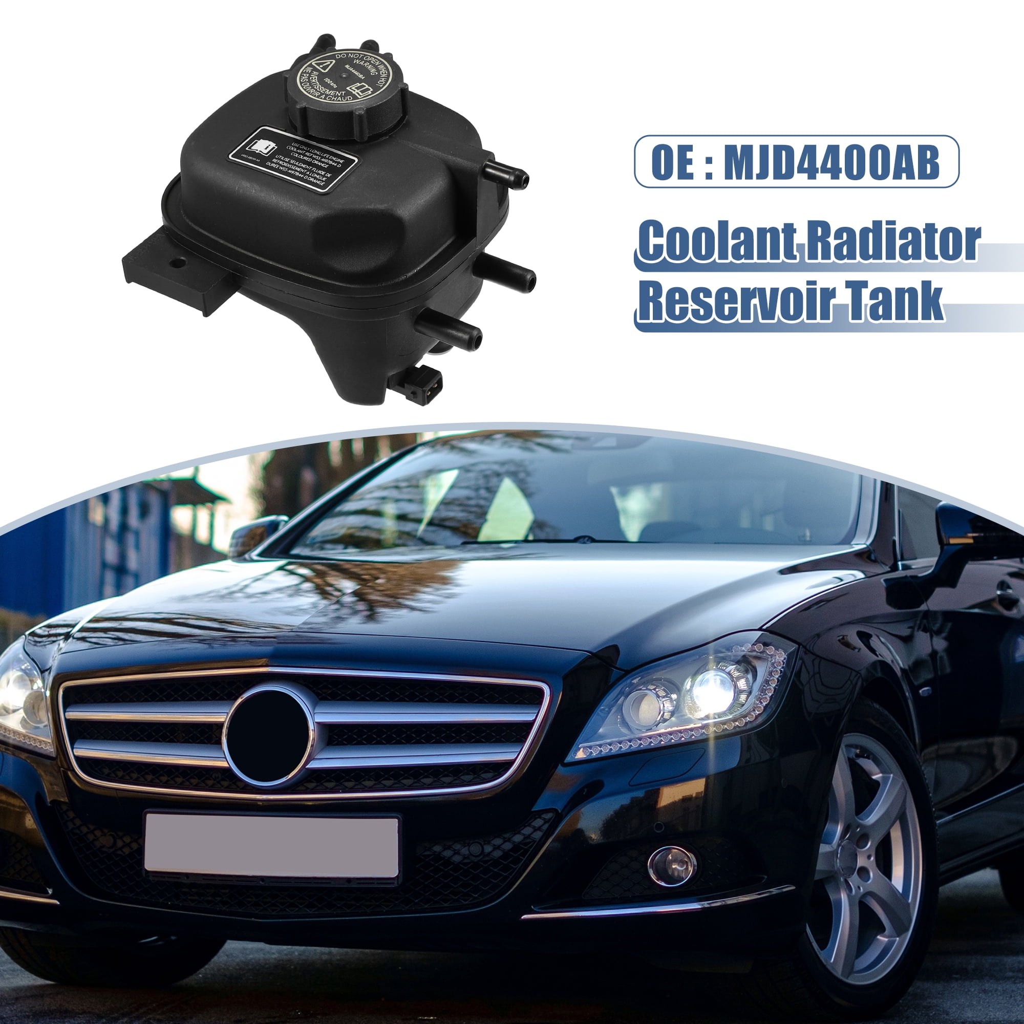 Unique Bargains Coolant Radiator Reservoir Tank MJD4400AB for Jaguar XK8 1997-2006