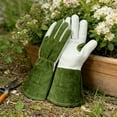 thumbnail image 4 of Mlkoz Kitchen Accessories , Protection de Travail en Cuir de Vache Jardinage Anti-Perforation et Manipulation et Soudure Protection, Cadeaux pour Femmes, 4 of 9