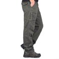 thumbnail image 1 of Pantalones de trabajo casuales de algodón holgados con múltiples bolsillos para hombre s202412243529, 1 of 5