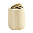 thumbnail image 3 of Basura de basura con tapa Bin de basura Cesta de basura de residuos de residuos para el hogar Bin de basura para el baño interior Cocina para el hogar Beige, 3 of 8