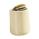 thumbnail image 3 of Cubo de basura con tapa, contenedor de basura, cesto para basura, cubo de basura decorativo Beige, 3 of 9