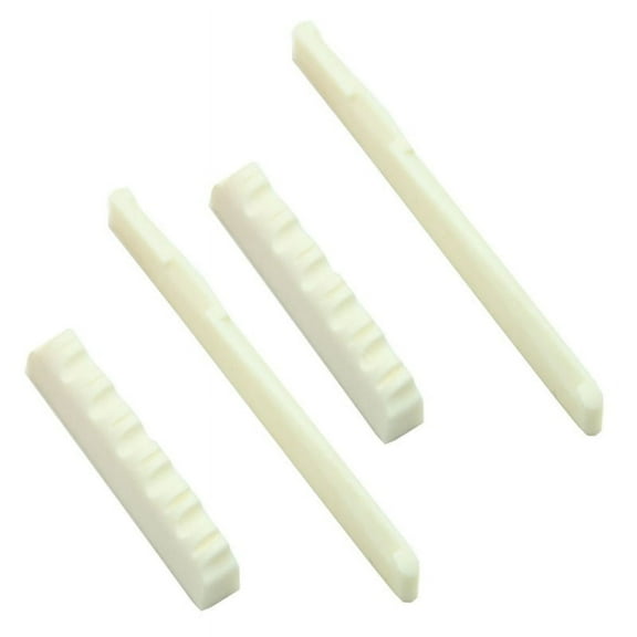 2Set Bone Bridge Saddle and Nut for 6 String Acoustic Guitar