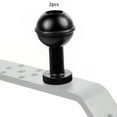 thumbnail image 4 of Adapter, Adjustable Screw, Durable Removable, for Camera Underwer Diving Fixed Mount for Fill Light Bracket Parts , M5 Adapter Black, 4 of 8