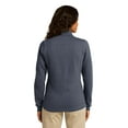 thumbnail image 2 of Port Authority Women's Slub Fleece Full-Zip Jacket. L293, 2 of 6