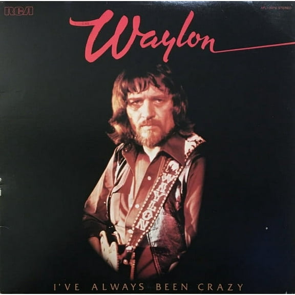 Waylon Jennings ‎– I've Always Been Crazy (Vinyl)