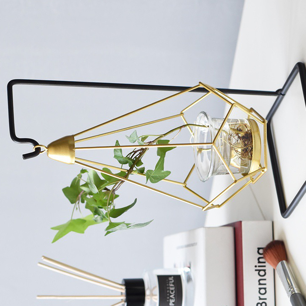 Hanging Dinner Candle Plant Holders Candlestick Lantern Candle Rack Wedding Party Home Decor;Hanging Dinner Candle Plant Holders Candlestick Lantern Candle Rack Decor - image 3 of 9