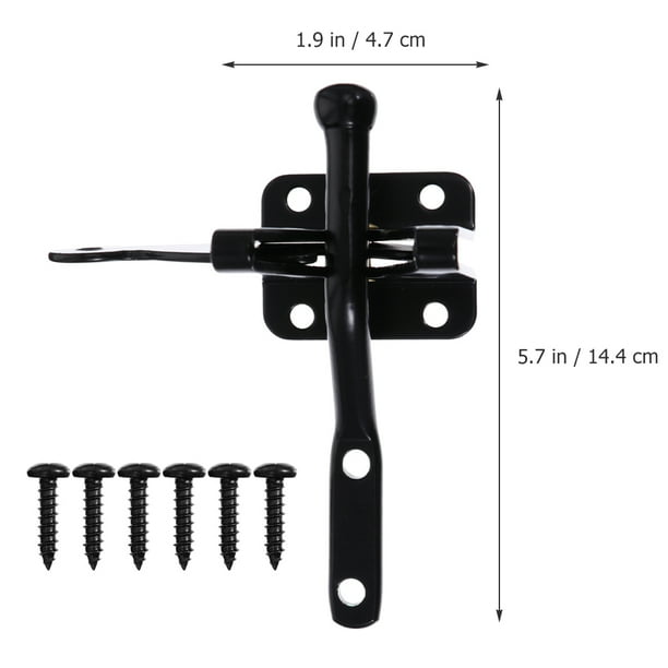 unbranded Para Puerta De Madera O Metal Con Manija Y Automático Seguro
