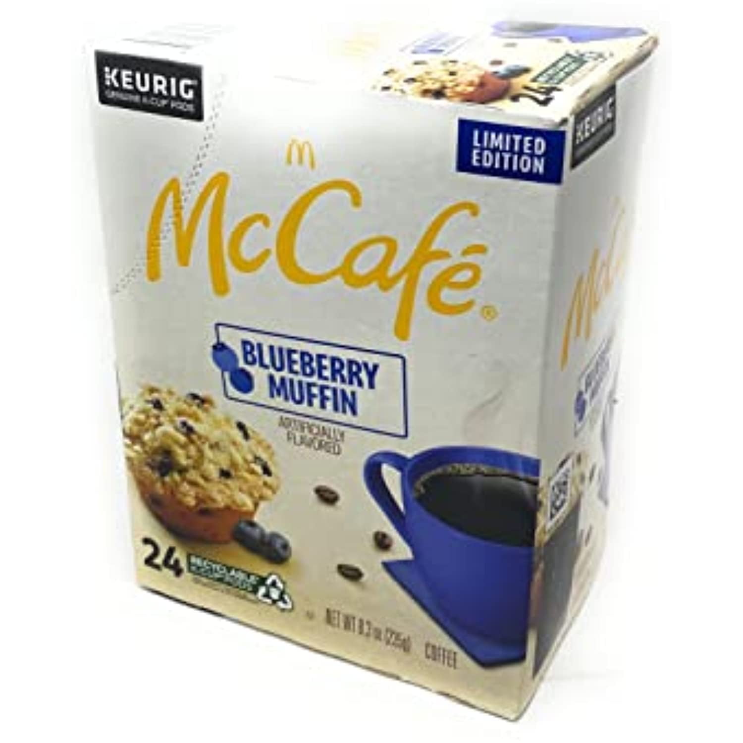 Mccafe Blueberry Muffin Coffee, Keurig Single Serve KCup Pods, 24