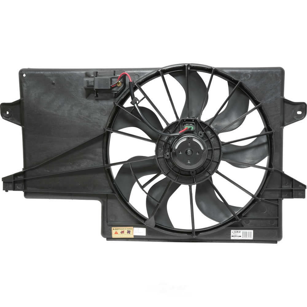 New UAC FA 50080C Engine Cooling Fan Assembly -- Radiator Fan