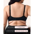 thumbnail image 5 of Minimizer Bras for Women - Underwire Unlined Plus Size Bra Full Coverage Supportive ,Black 40C, 5 of 5