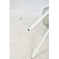 thumbnail image 2 of MAYEERTY Modern Plastic Chair Set of 4 Iron Tube Legs Dining Living Room Grey, 2 of 12