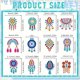 thumbnail image 5 of Pendientes Arte Diamantes Diy Pintura 12 Pares para Adultos (b), 5 of 9
