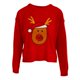 thumbnail image 1 of Brave Soul - Jersey navideño clásico Have A Very Merry Christmas para chica mujer (Escarlata), 1 of 2