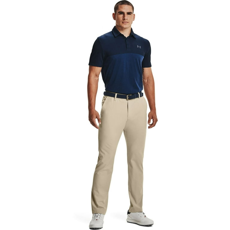 Under Armour Men's Drive Golf Pants (Khaki Base/Halo Gray, 36 X 32