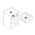 thumbnail image 3 of Prepac Astrid 2-Drawer Nightstand, Drifted Gray, 3 of 9