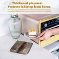 thumbnail image 6 of Brown Pot Holders for Kitchen Heatproof Potholder, 5 Pack Retro Oil Painting Modern Abstract Art Aesthetics Hot Pads Multipurpose Oven Pads Cloth Potholders Trivet for Cooking Baking, 6 of 8