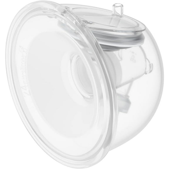 Momcozy S9 Pro-V & S12 Pro-V Replacement Collector Cup, 24mm Flange, 180ml, Single-Sealed, 1 Pack, Not for S9/S12